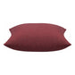 Pack of 4 Elements Deep Red Solid Base Colour Square Cushion Covers