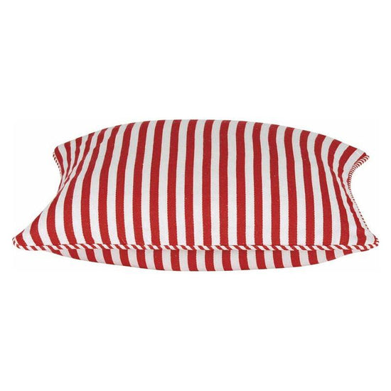 Dandi Red & White Striped Cushion Cover 40x40cm