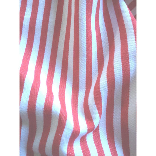 Dandi Red & White Striped Cushion Cover 40x40cm