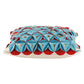 Amelie Aqua Blue & Red 3D Texture Cushion Cover