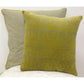 Azuk Mustard Yellow & Grey Cushion Cover