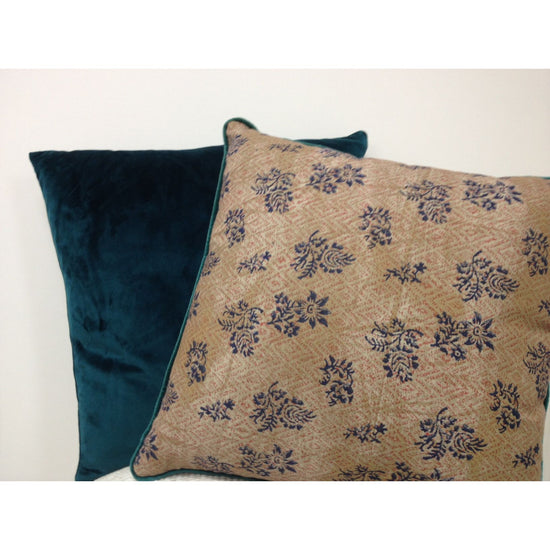 Aldo Petrol Moroccan Design Multicoloured Cushion Cover