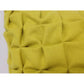 Pack of 4 Flux Mustard Yellow 3D Textured 45cm x 45cm Cushion Covers