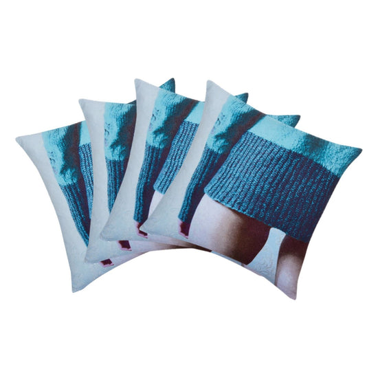 Pack of 4 Blaze Jumper Designer Cushion Covers 45cm x 45cm