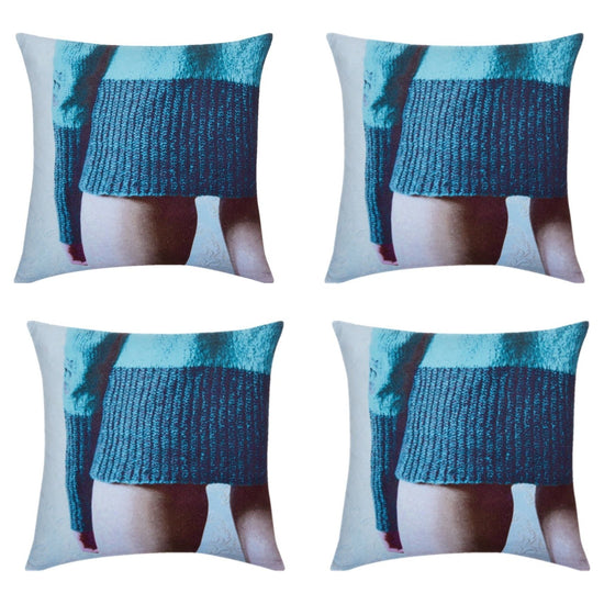 Pack of 4 Blaze Jumper Designer Cushion Covers 45cm x 45cm