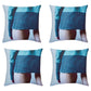 Pack of 4 Blaze Jumper Designer Cushion Covers 45cm x 45cm