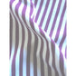 Dandi Fuchsia Plum Purple & White Cushion Cover