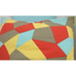 Pack of 4 Geo Beige Geometric Design 40x60cm Rectangle Cushion Covers