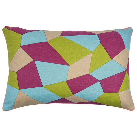 Geo Green 40x60cm Cushion Cover