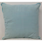 Pack of 4 Frida Aqua Blue 50cm x 50cm Cushion Covers with piping