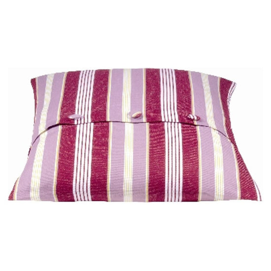 Pack of 4 Coste Fuchsia 50x50cm Striped Cushion Cover