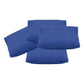 Pack of 4 Classic Sky Blue Large 56x56cm Box Sided Cushion Cover Chair pad covers