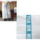 Coffee, Tea or Me Blue White Master Chef Half Cotton Apron 86 x 96 cm