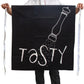 100% Cotton Master Chef Half Apron Heavy Duty Tasty