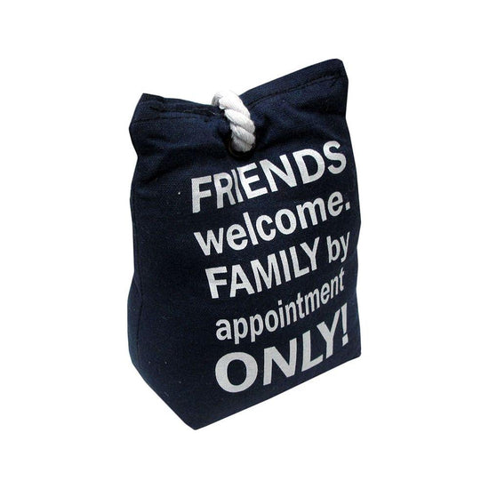 Door Stop Bag Navy Approx 0.98kg