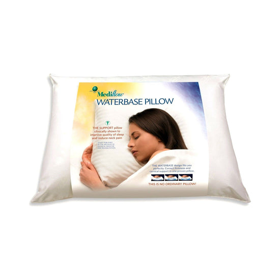 Mediflow Adjustable Waterbase Water Neck Pain Reduction Standard Pillow