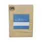 Pair of Cotton Standard Pillowcases 375TC Bone