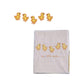 Five Little Ducks Embroidered Polyester Cotton Cot Size Sheet Set