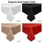 Emporio Slub Table Cloth White 130 x 180 cm