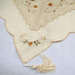 Set of 4 Embroidered Daisy Table Decorative Set