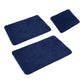 Sleim Set of 3 Bath Mat Set Navy (Also Known as State Blue)