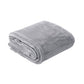 In 2 Linen 350GSM Plush Ultra Soft Velvet Touch Blanket Silver King/Super King