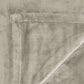 In 2 Linen 350GSM Plush Ultra Soft Velvet Touch Blanket Taupe Double/Queen