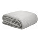 Cotton Waffle Blanket Silver Single