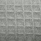 Cotton Waffle Blanket Silver Single
