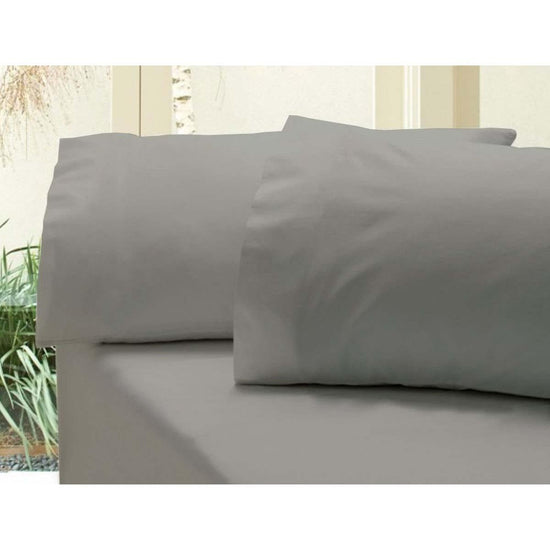 Revive 400TC Cotton Sateen Combo Sheet Set King Koala Grey