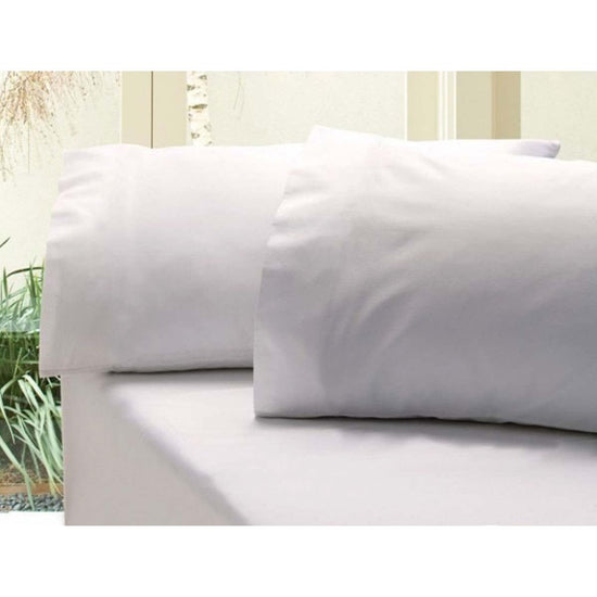 Revive 400TC Cotton Sateen Combo  Sheet Set Queen White