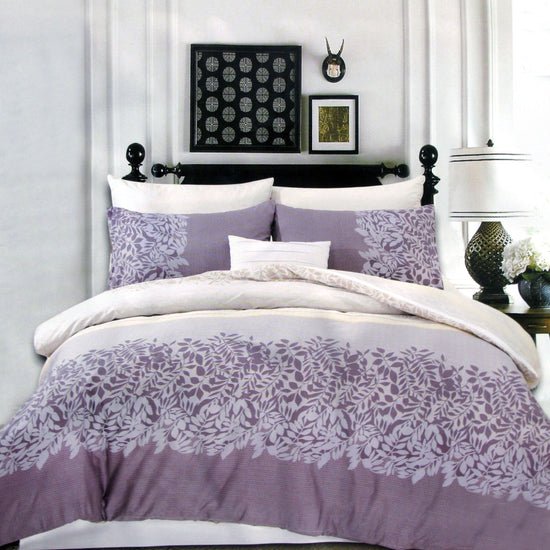 250TC Cotton Reversible Quilt Cover Set Alice&