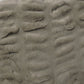Harper Soft Ruched Pattern Faux Fur Throw Rug 127 x 152 cm Mocha
