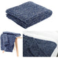 Havana Blue Woven Throw Rug 127 x 152 cm
