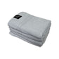 550GSM Set of 4 100% Cotton Terry Bath Towels 70 x 140 cm Silver