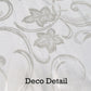 Deco White Luxury Jacquard Tablecloth 150 x 220 cm