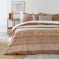 Bambury Darlington Terracotta Cotton Polyester Quilt Cover Set Queen