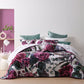 Bianca Abigail Berry Floral Printed Quilted Bedspread Set Queen