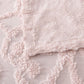 Bianca Ella Blush Cotton Chenille Floral Bedspread Set King