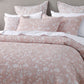 Bianca Myra Blush Floral Jacquard Bedspread Set King Single