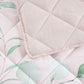 Bianca Sidney Blush Printed Floral Bedspread Set Double