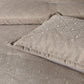 Bianca Bellagio Gold 6 Pcs Jacquard Geometric Comforter Set Super King