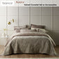 Bianca Kairo Taupe Coverlet Set Single/Double