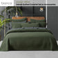 Bianca Lester Olive Velvet Diamond Polyester Coverlet Set Single/Double