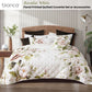 Bianca Rosalia White Floral Printed Quilted Polyester Coverlet Set Super King