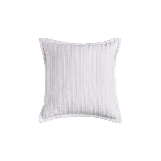 Bianca Evora White Square Filled Cushion