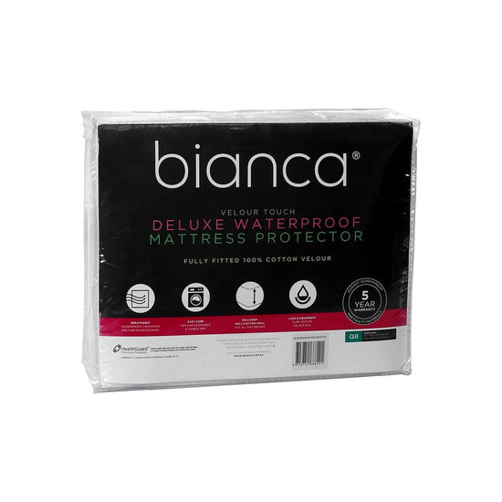 Bianca Deluxe Waterproof Mattress Protector Double