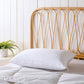 Bianca Natural Sleep White Bamboo Blend Medium Profile Pillow