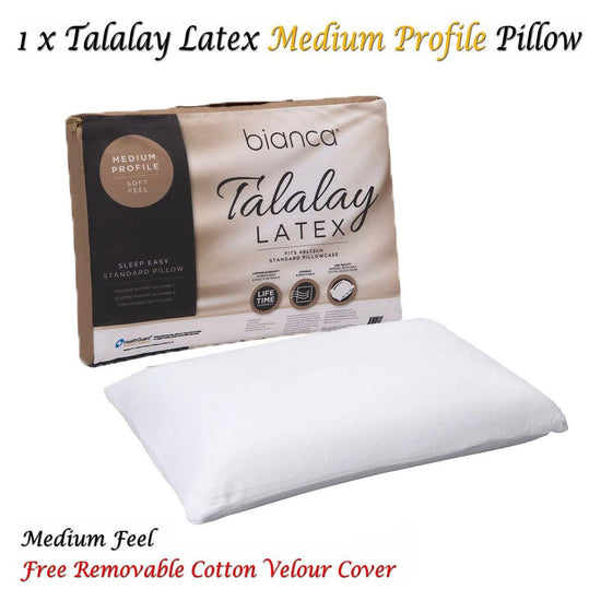 Bianca Talalay Latex Medium Profile Pillow