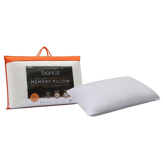 Bianca Memory Foam Standard Profile Pillow